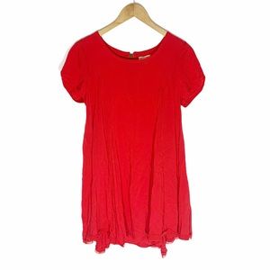 🎄3/$15 UO Silence + Noise Red Mini Dress Tunic M